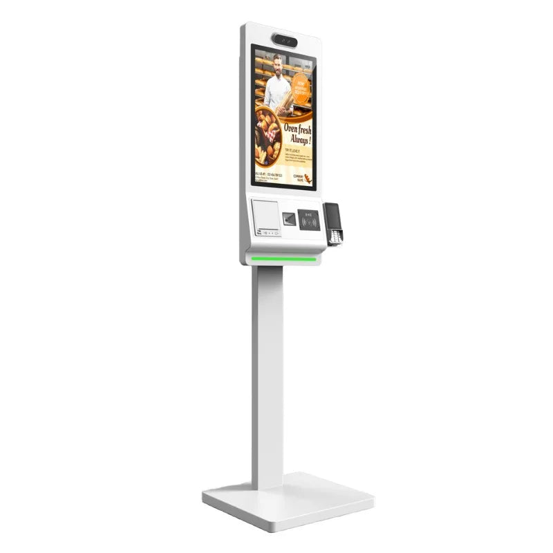 21.5/23.6/27/32 Inch Touch Screen Ordering Kiosk Windows Android Interactive Outdoor Self Ordering Payment Machine