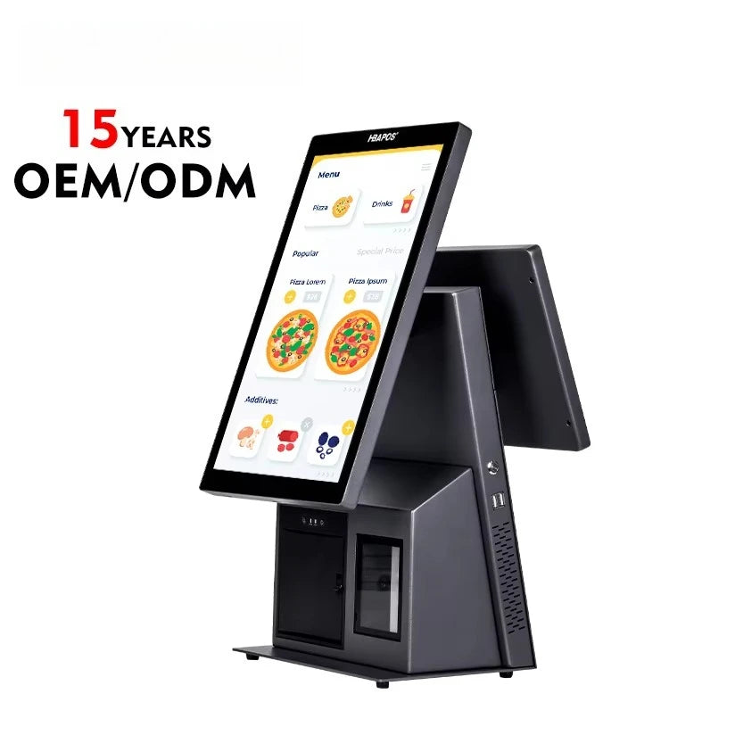 Bill Touch Screen Desktop Self Ordering Kiosk Pos System Terminal Payment Kiosks Machine for Restaurant