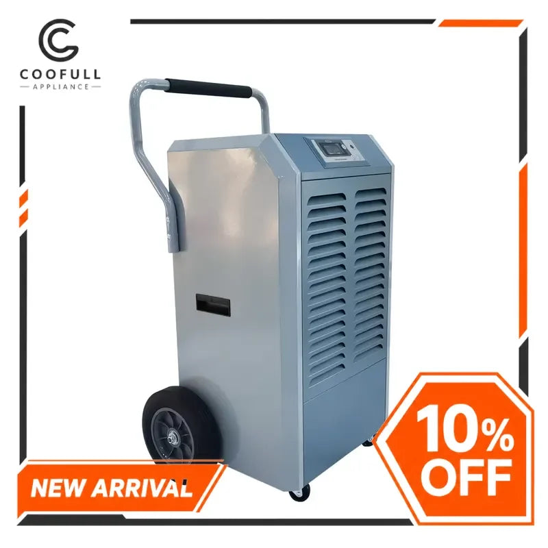 for Yake 90L 138L 150L Industrial Dehumidifier Basement Lab Pool Air Dryer Eco-friendly Refrigerant Large Capacity Moisture