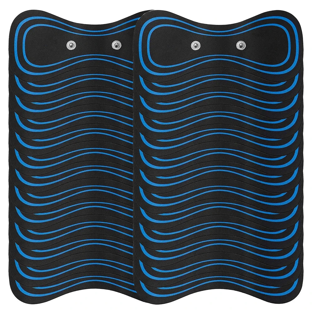 10/20Pcs EMS Muscle Stimulator Sticke Neck Massage Patch Replacement Trainer Hip Exerciser Slimming Tens Body Massager Gel Padsr