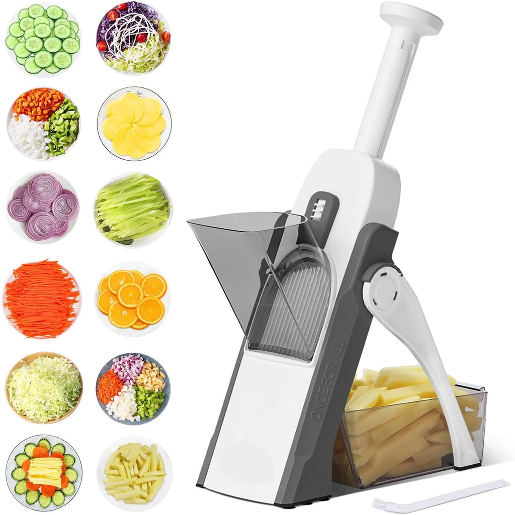 Vegetable Slicer Slicing Julienne Strip Dicing Stainless Steel Fruits Potato Carrot Onion Cutter Kitchen Gadgets