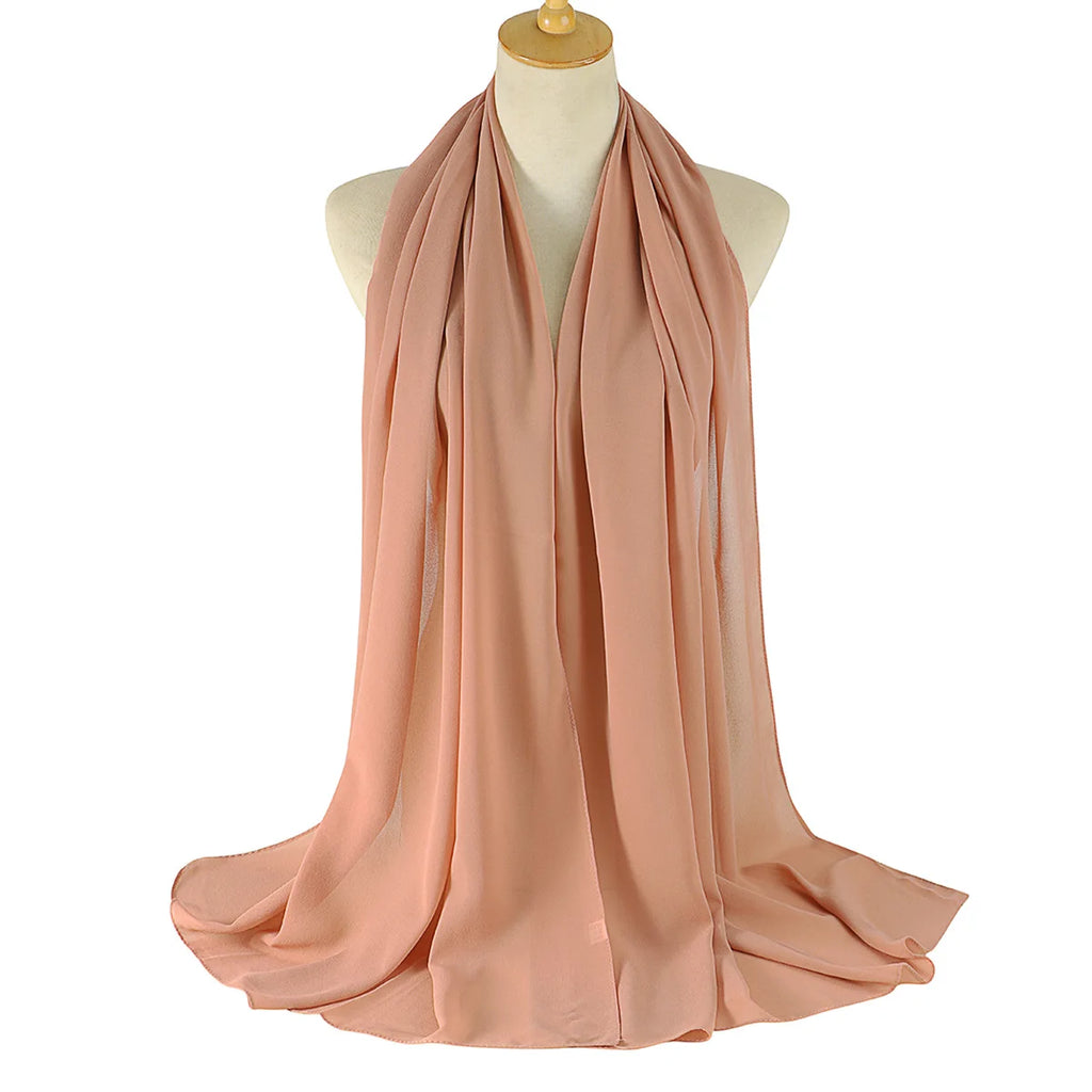Ramadan Islamic Instant Bubble Chiffon Shawl Scarf Lady Head Wrap Women Hijabs Scarves Bufandas Muslim Veil Hijab Snood 180*70cm
