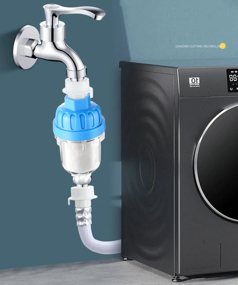 Universal Water Purifier Faucet Filter Shower Water Heater Strainer Spray Head Washing Machine Tap Percolator Bathroom Accessory