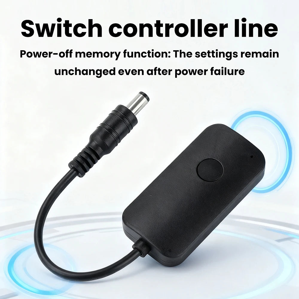DC 9-12V WiFi Router Automatic Restart Line Timing 24/48/72 Hours, Automatic Power-Off, Home Switch Controller Line