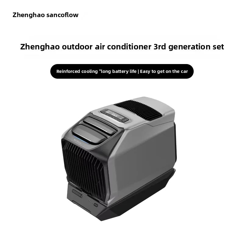 Ecoflow LAN 3 Wave 3 Portable Outdoor Solar Air Conditioner Large Capacity Long Battery Life Both Cooling Heating for Cars