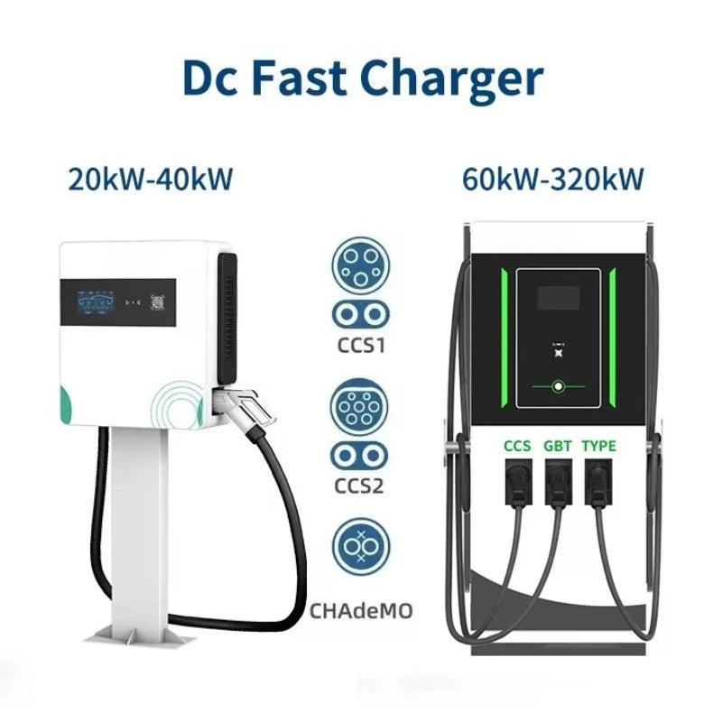 Efficient 60kw-180kw DC Electric Vehicle Charging Station | SCU OCPP Certified, Floor-Mounted, IP54