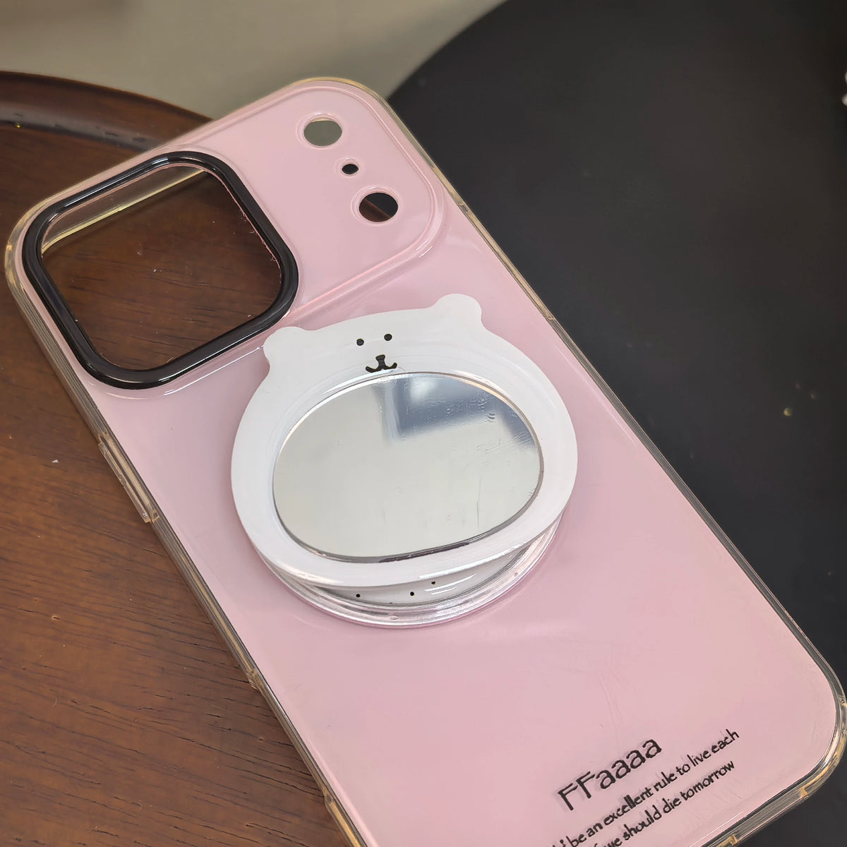 Korean Hello Kitty Makeup Mirror For MagSafe Magnetic Bracket Phone Grip Tok Griptok For iPhone 18 17 Accessories Bracket Ring