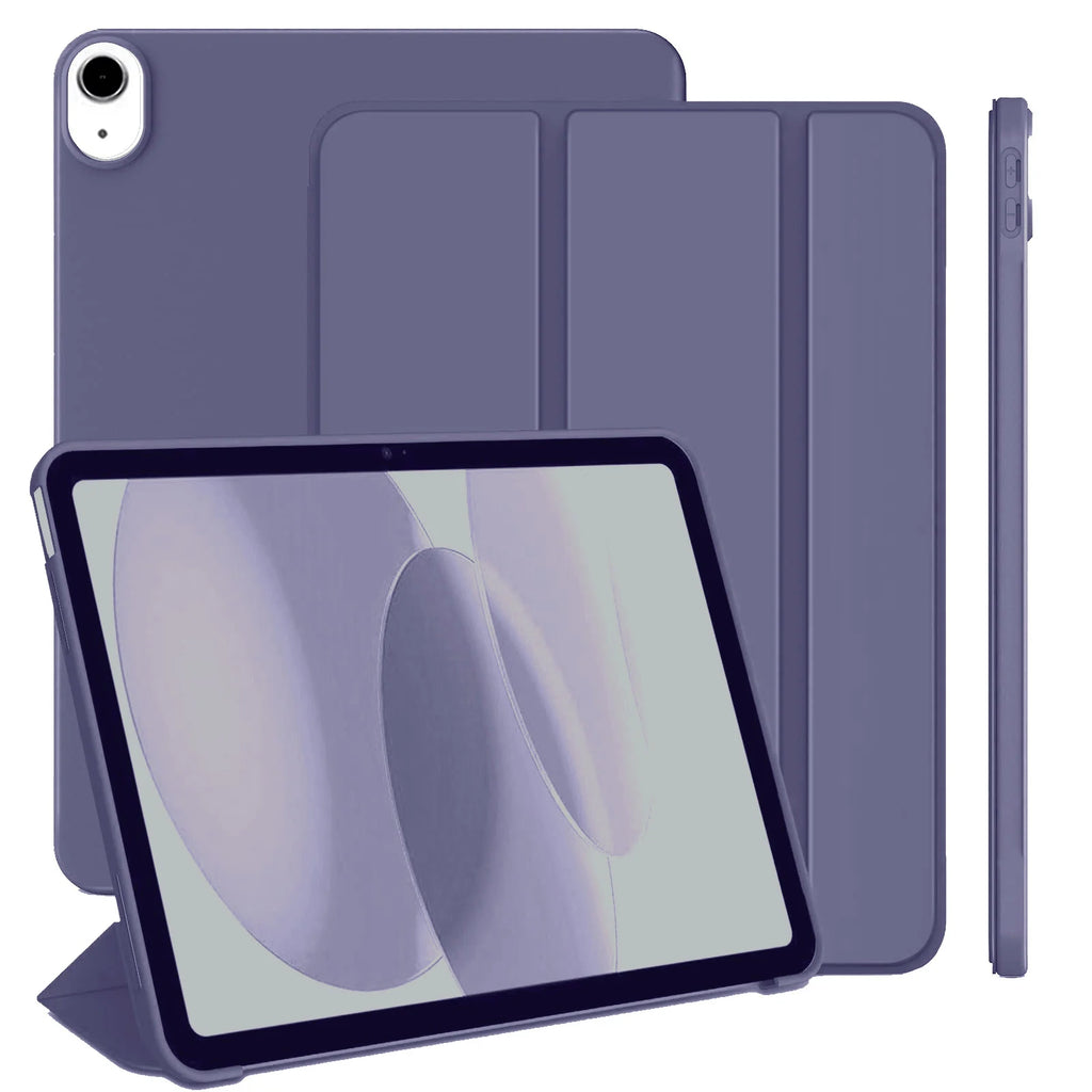 Case for iPad (A16) 11 2025 11th Generation /10th Generation 10.9 2022 Tri-fold Stand Flip Cover with Soft TPU Back Shell