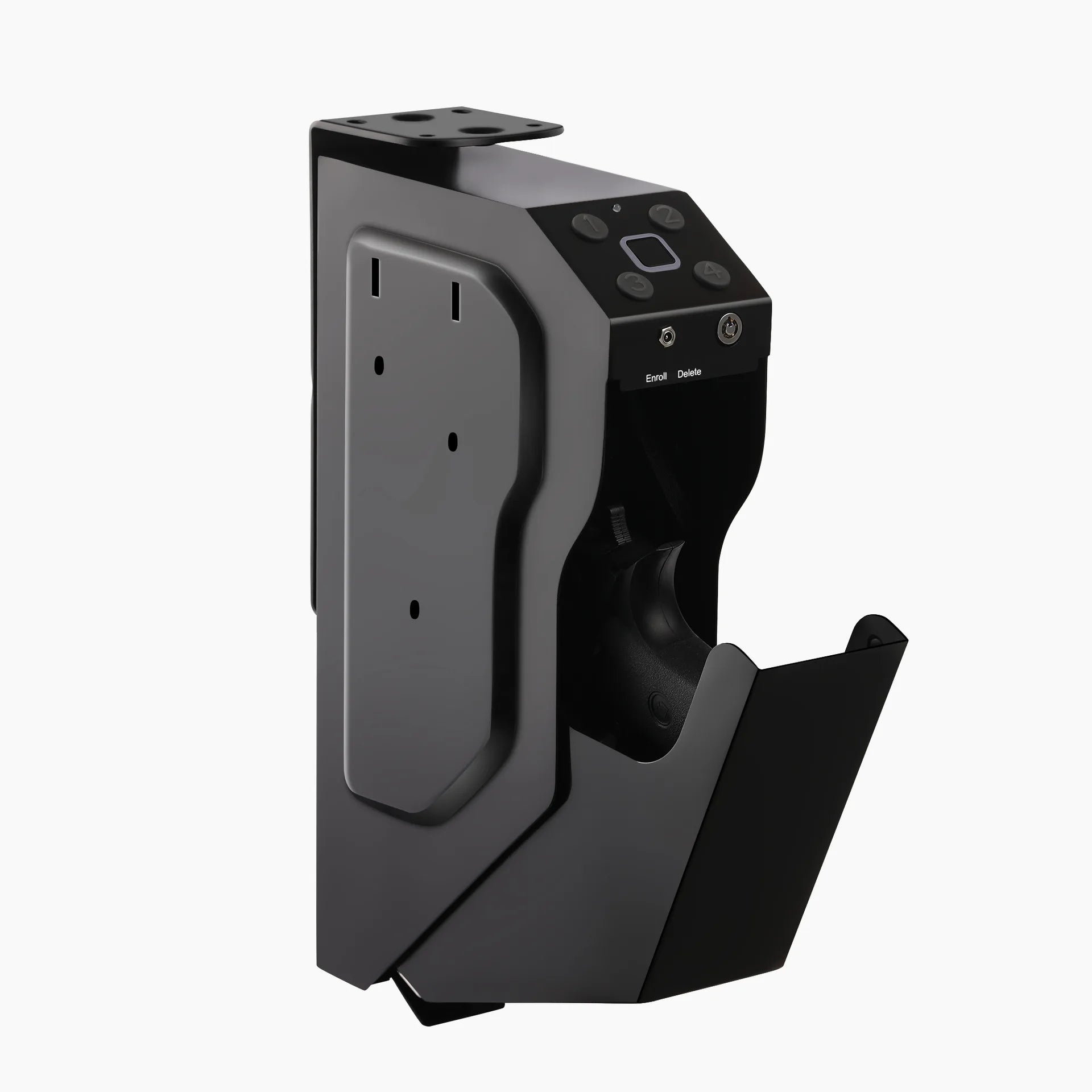 Fingerprint/Password Gun Safes Pistol Safe Box Steel Gun Box Security Guns Fingerprint Password Unlock Anti-Burglary With Keys