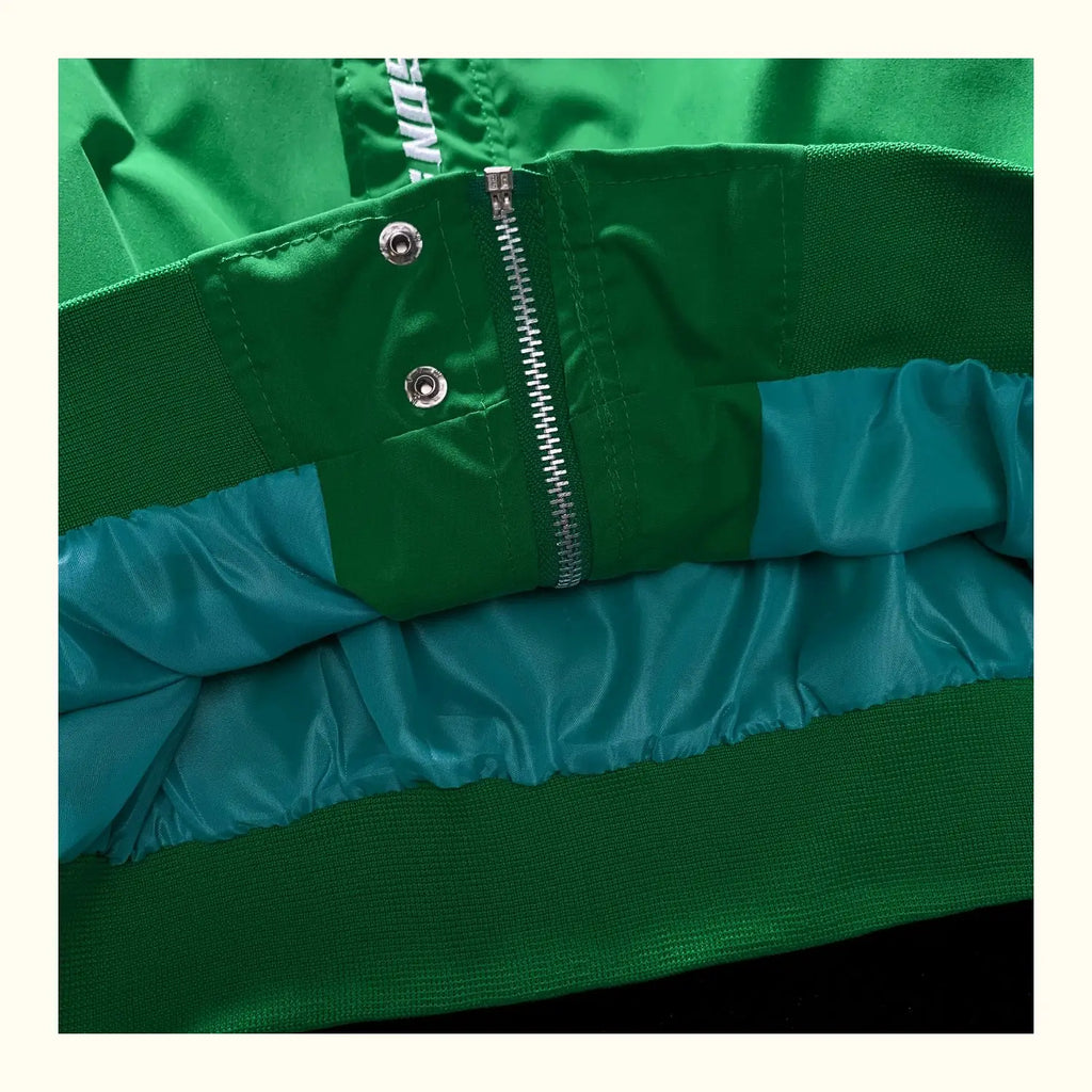 Motorcyclist Man Racer Baseball Uniform Racing Bike Embroidery Windbreaker Coat Spring Autumn Flight Stand-up Men Women  Jacket