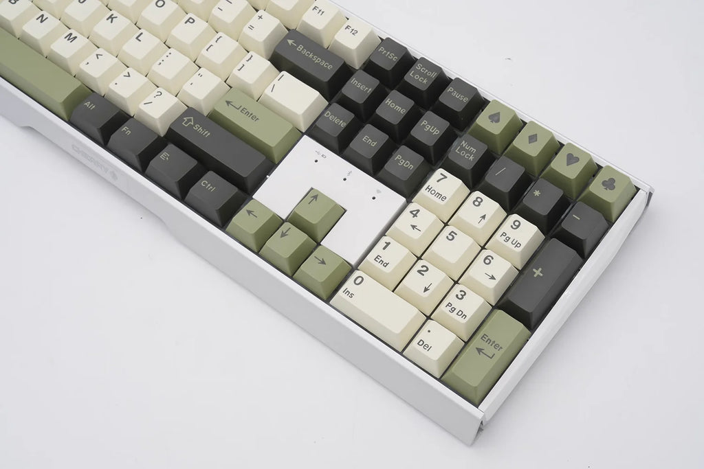 GMK olive 163 key ABS two-color molding keycap cherry height keycaps