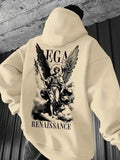 The 2025 fashion new men's hoodie comfortable and casual patterned printed sweatshirt high-quality streetwear