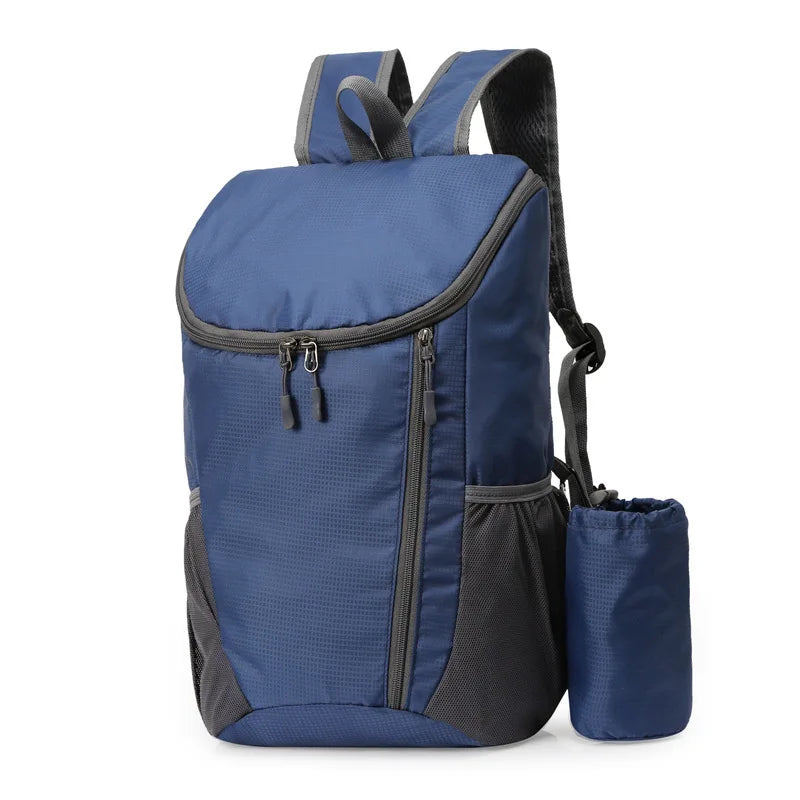 Large Capacity Sport Mountaineering Backpack - Lightweight Foldable Waterproof Outdoor Travel Bag for Sports