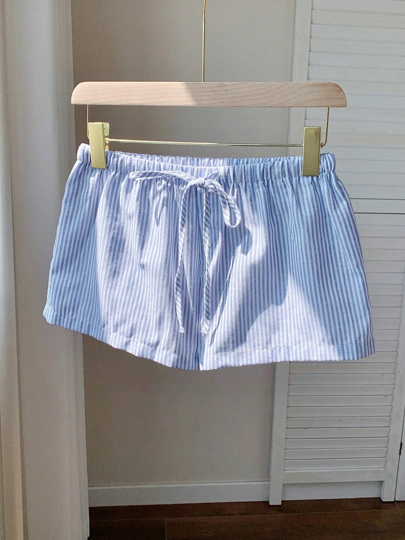 Women Elastic Waist Drawstring Shorts Loose Soft Casual Summer Beach Lounge High Waist Lightweight Short Pants for Ladies