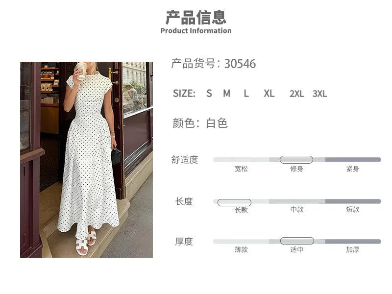 Elegant Women's Summer Evening Sleeveless High Waist Backless Long Solid Color Wrinkle Resistant Pullover Dress For Women