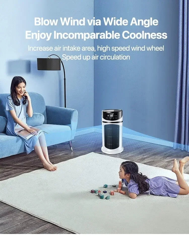 USB Portable Mini Air Conditioner Water Cooling Air Cooler Fan For Home Office
