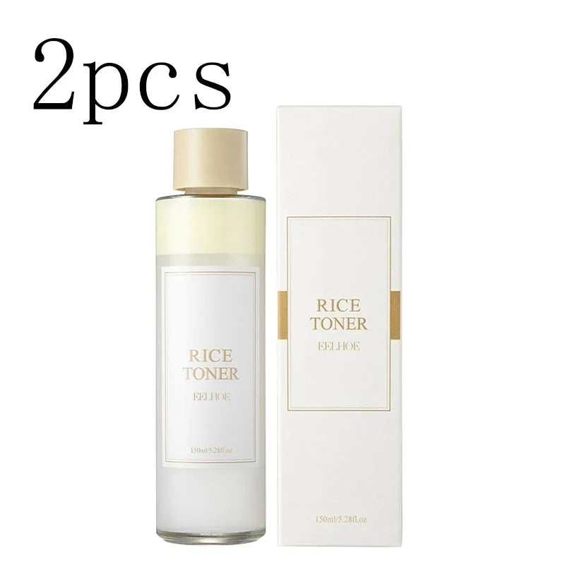 Rice Toner Daily Care for Facial Skin, Hydrating, Moisturizing, Softening, and Brightening Toner