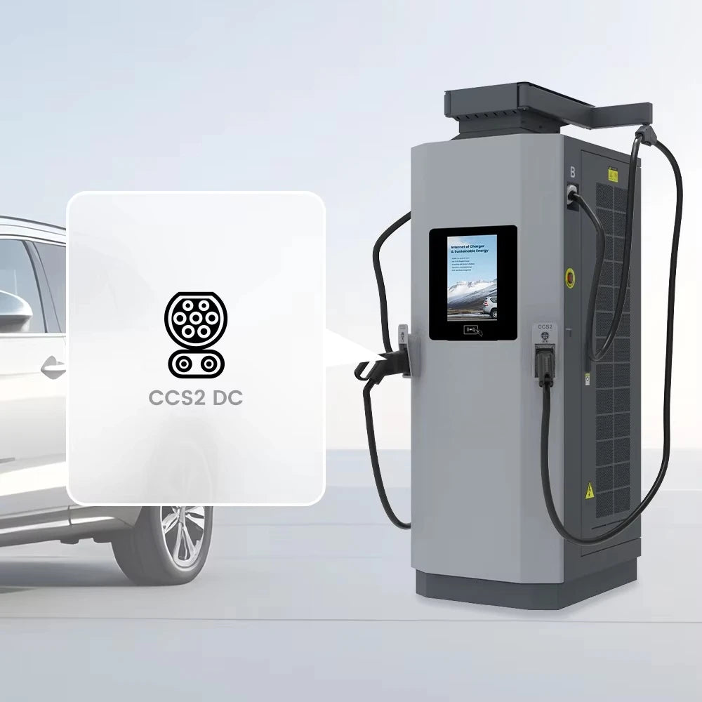 240kW to 420kw Ultra Fast DC EV Charger Station OCPP 2.0.1 Commercial Public Floor-mounted Electric Vehicle Charging Station