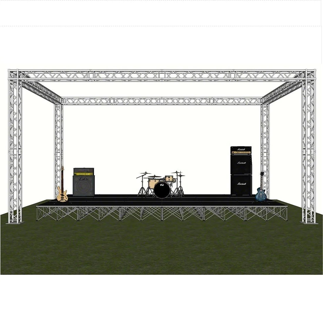Factory Price Strong Aluminum Alloy Truss System Outdoor Stage Display