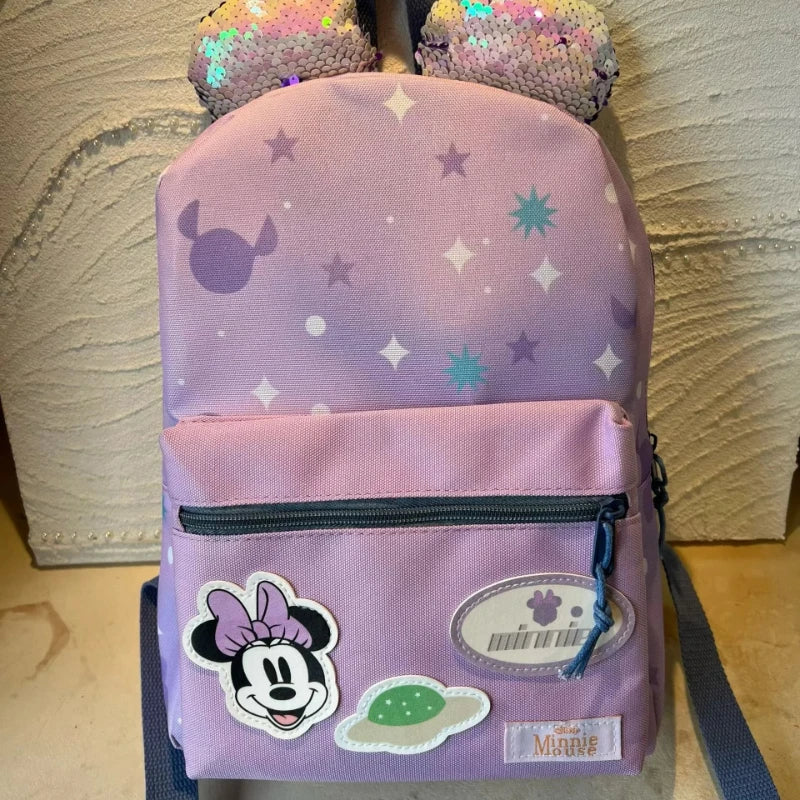 Cartoon Fashionable and Casual Women's Backpack Cute Cow Print Backpack Soft and Durable Fabric Backpack Suitable for Daily Use