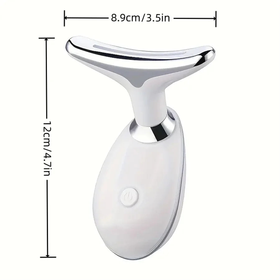 Rechargeable Face Massager For Home Neck And Facial Massage, Skin Care Gift For Women with Advanced Facial and Neck