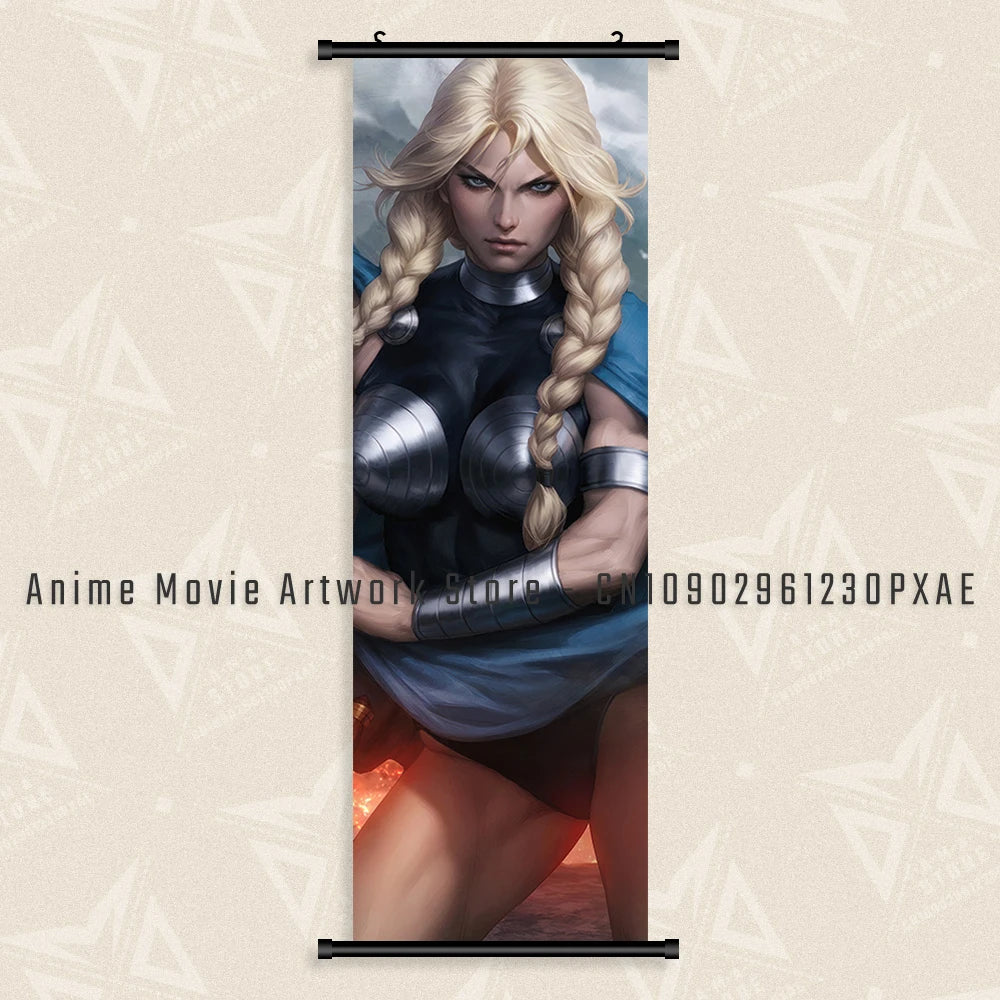 Marvel X-Men Phoenix Character Home Decor Anime Superhero Wall Art Hanging Painting Canvas Print Scrolls Picture Movie Poster