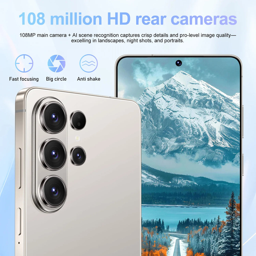 High Quality 2026 New S26 Ultra original intelligent 5G dual card dual standby system global version 8000mAh battery Arrival