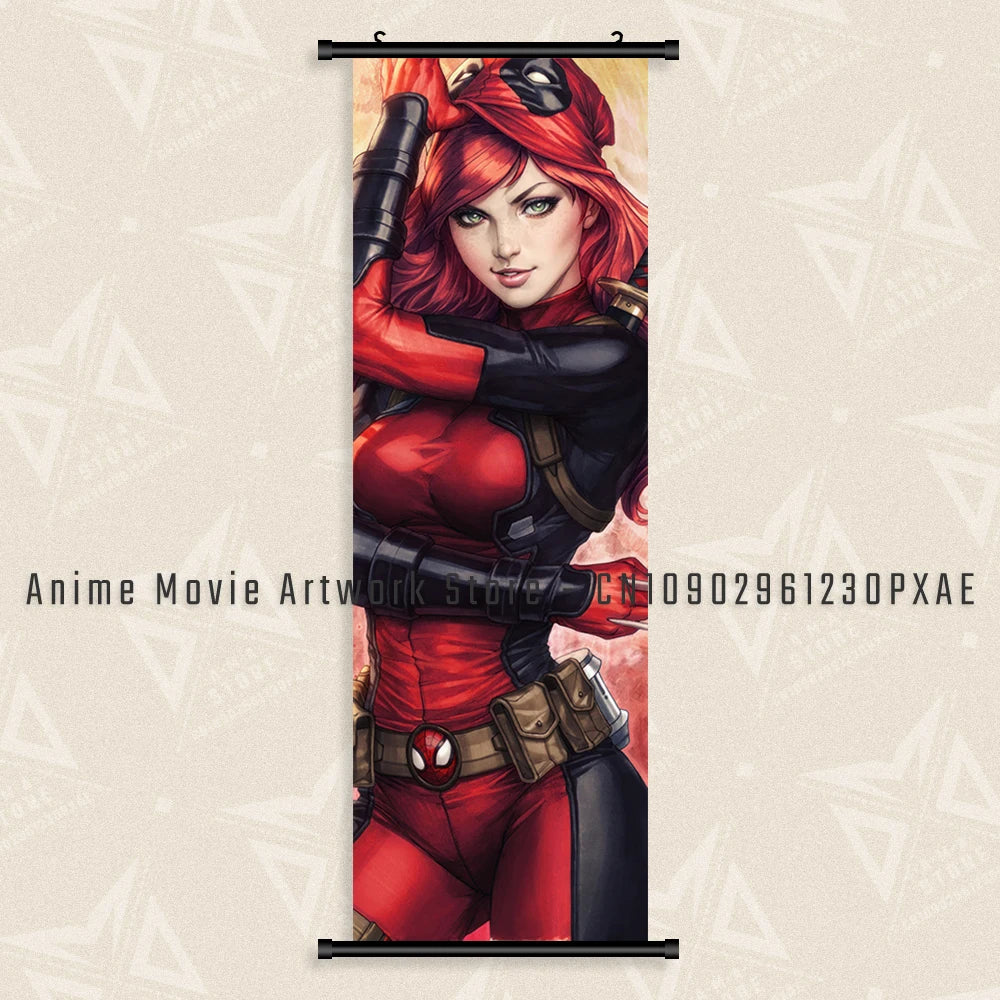 Marvel X-Men Phoenix Character Home Decor Anime Superhero Wall Art Hanging Painting Canvas Print Scrolls Picture Movie Poster