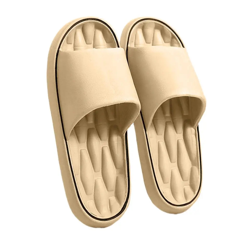 Fashionable Super Light Women's Slippers Anti-Slip EVA Elastic Shoes Colorful Sneakers In Door Bathroom Flip Flops