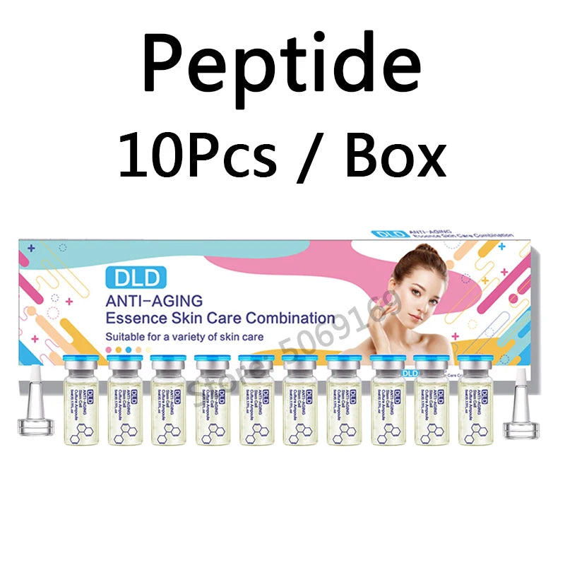 Korea 5ml*10Pcs BB Cream Glow Foundation Brightening Sunscreen Salmon DNA Ampoule Skin Booster Moisturizing Skin Beauty Makeup