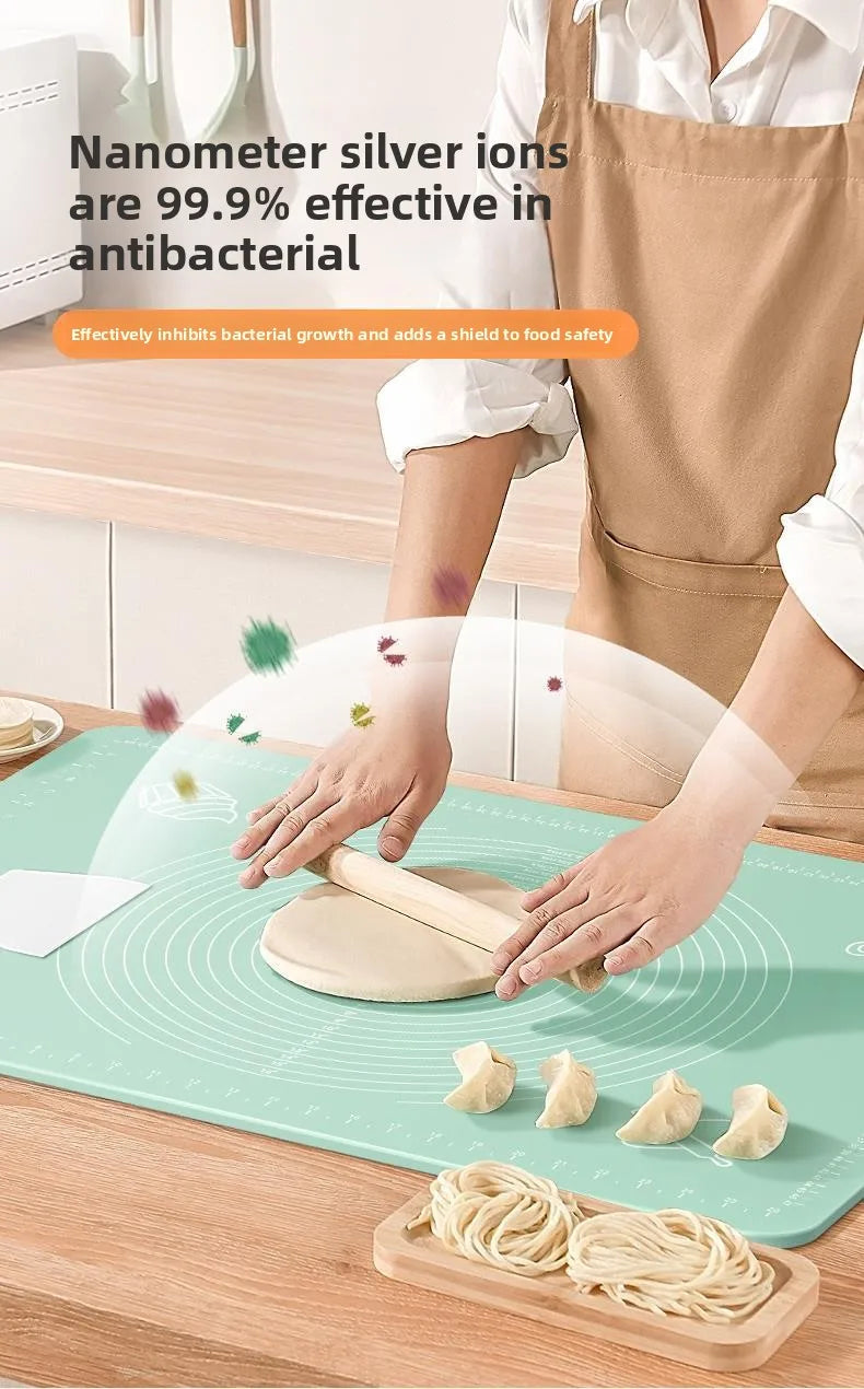 Silicone Baking Mat Pizza Dough Mat Pastry Kitchen Gadgets Cooking Tools Bakeware Kneading Accessories