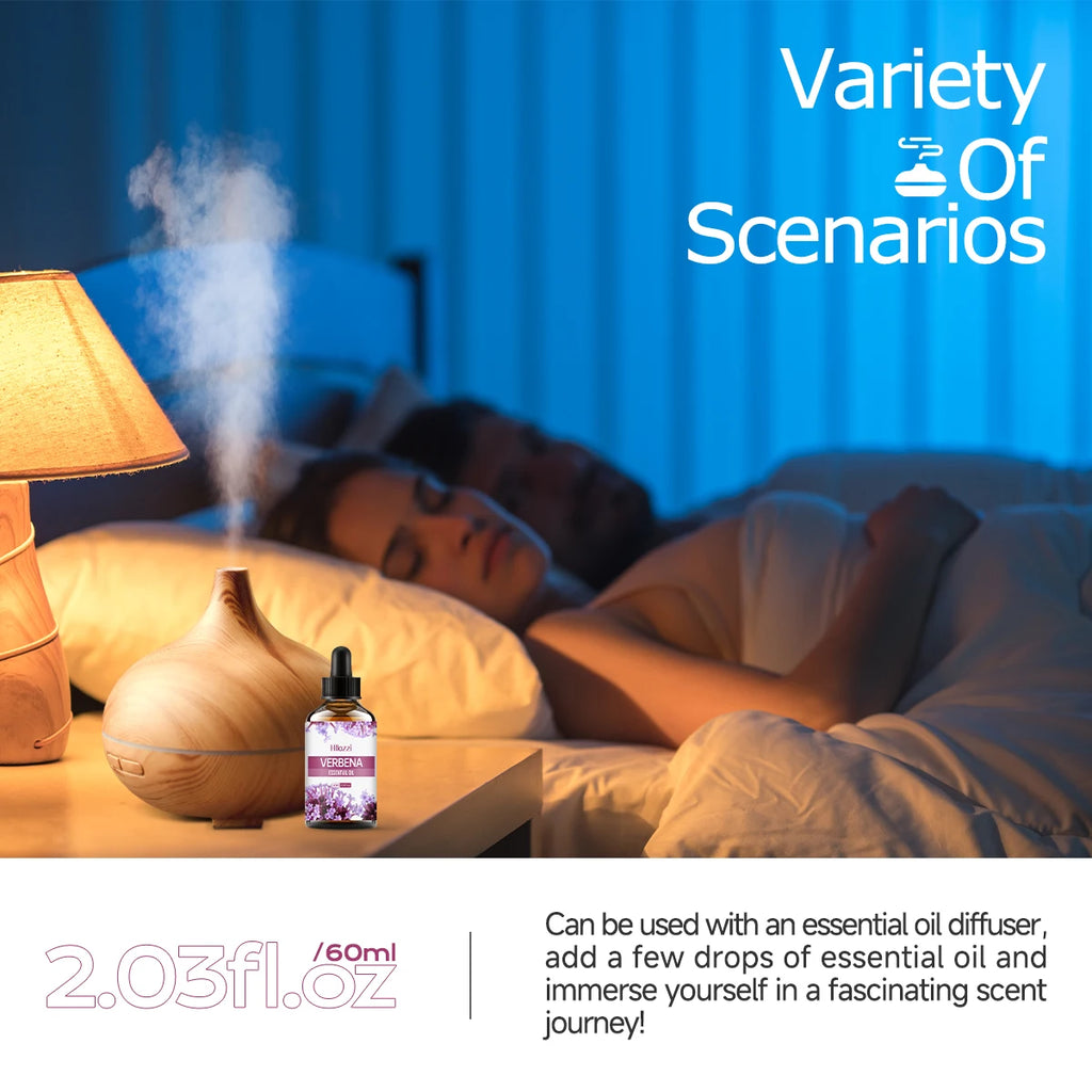 VERBENA ESSENTIAL OIL Perfume Essential Oils Plant Essential Oils Aromatherapy Soap Humidifier Pure Essential Oils Moisturizing