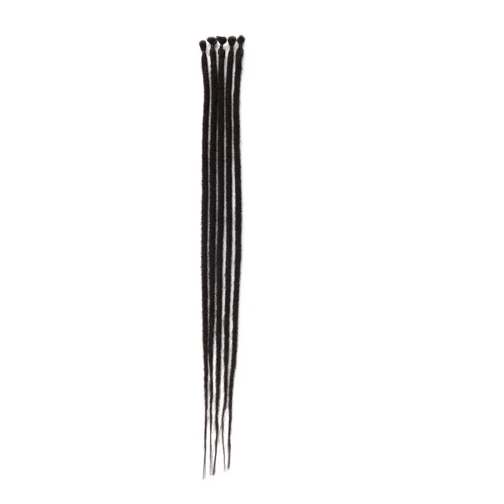 Synthetic Dreadlock Extensions Crochet Dreads 5 Strands 24 Inch Ombre blonde Dreads extensions  Human-Like Hair Loc Extensions