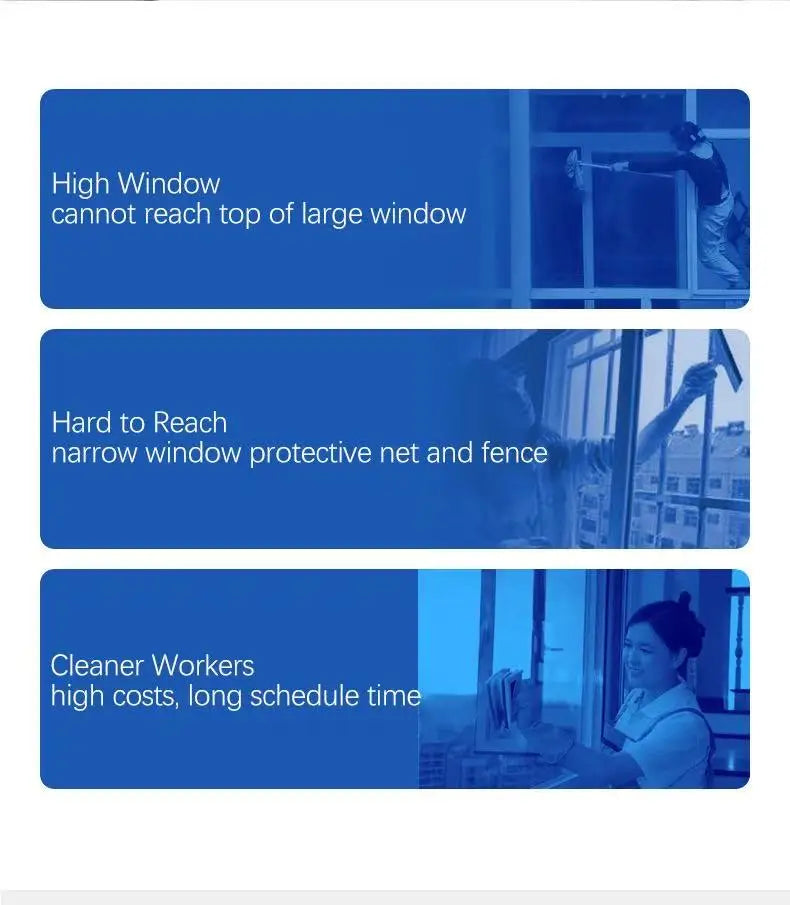 Remote Control Window Cleaning Robot Vacuum Cleaner Electric Automatic Glass Washer Limpiacristales For Home Window Mirror