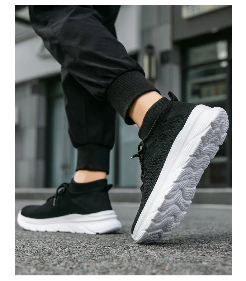 High Quality Men's Sneakers Mesh Casual Shoes Autumn 2024 New Breathable Men Shoes Tennis Male Flat Shoe Zapatillas Hombre