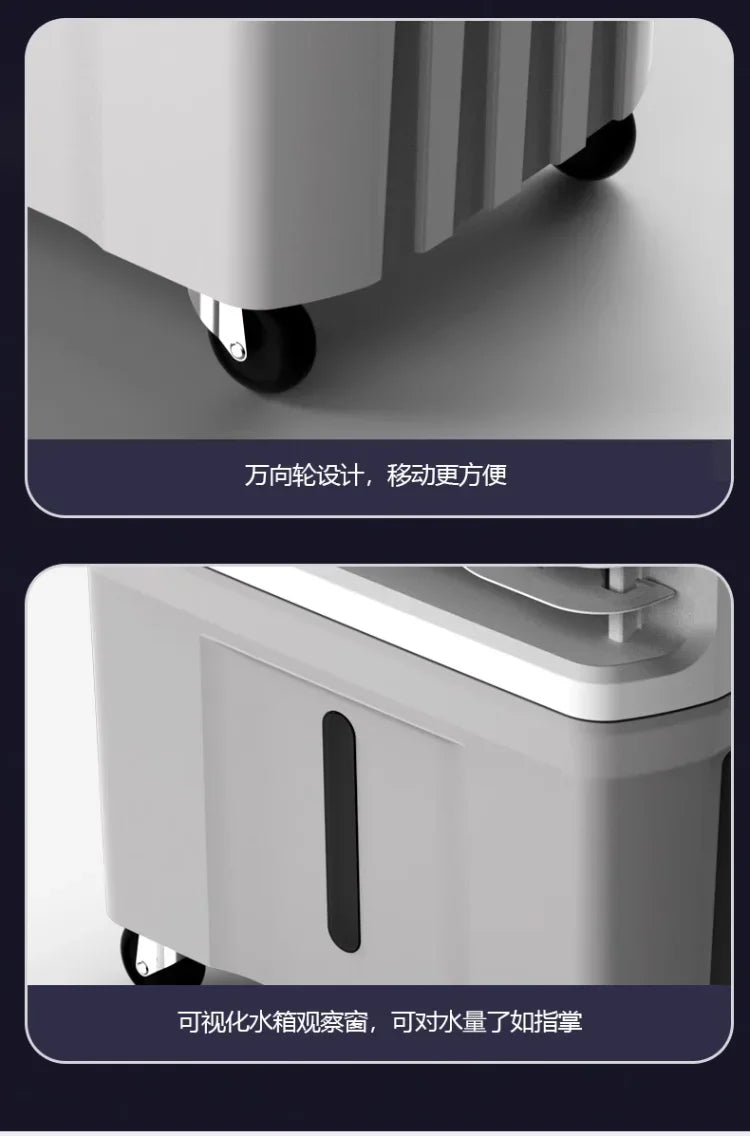 220V Household Portable Cooling Fan Ultra Quiet Industrial Water Air Conditioner