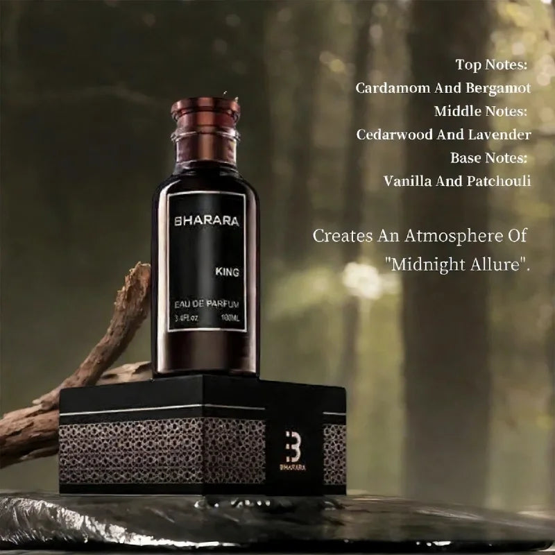BHARARA Double Bleu King Niche Femme EDP, Luxury Perfume for Men Women, Sophisticated Scent 100ml + 10ml Travel.