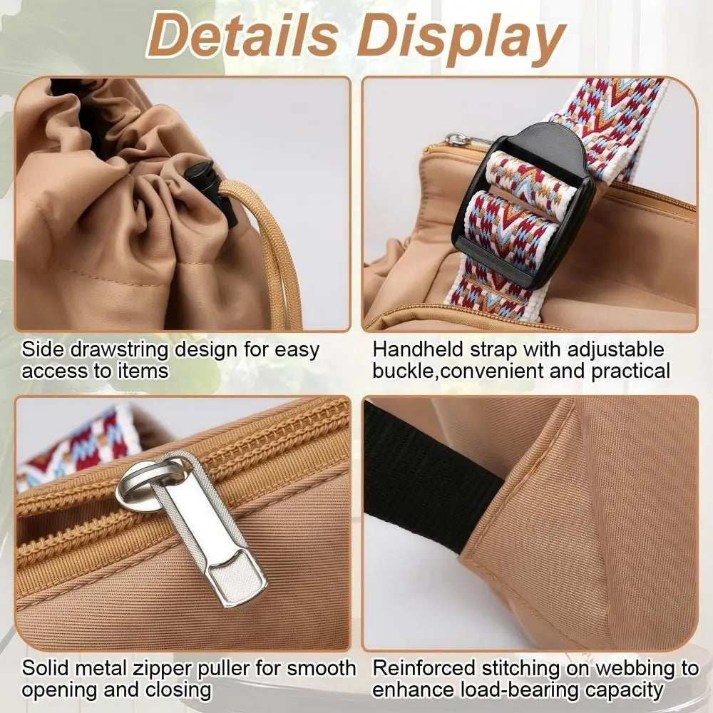 Multifunctional Travel Storage Bag Cradle Design Large Capacity Mommy Bag Waterproof Lightweight Women's Backpack