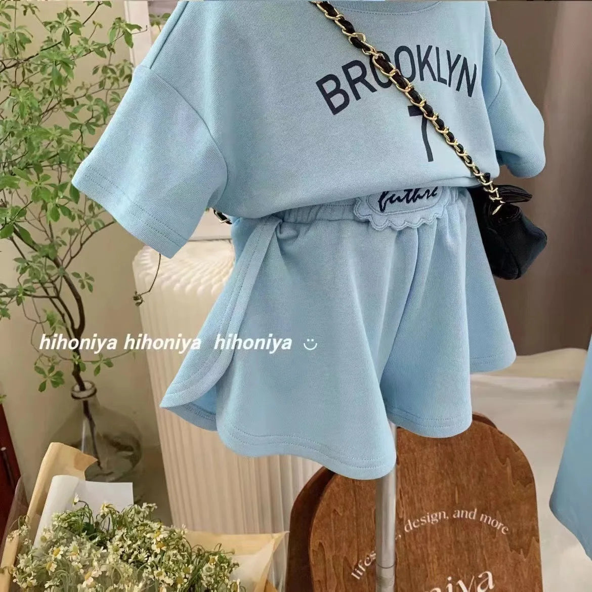 Girls Set 2026 Baby Girl's Summer Short Sleeve Clothing Suits Letter Printed Cotton 2Piece Sport Outfits 1-7Y Children's Clothes