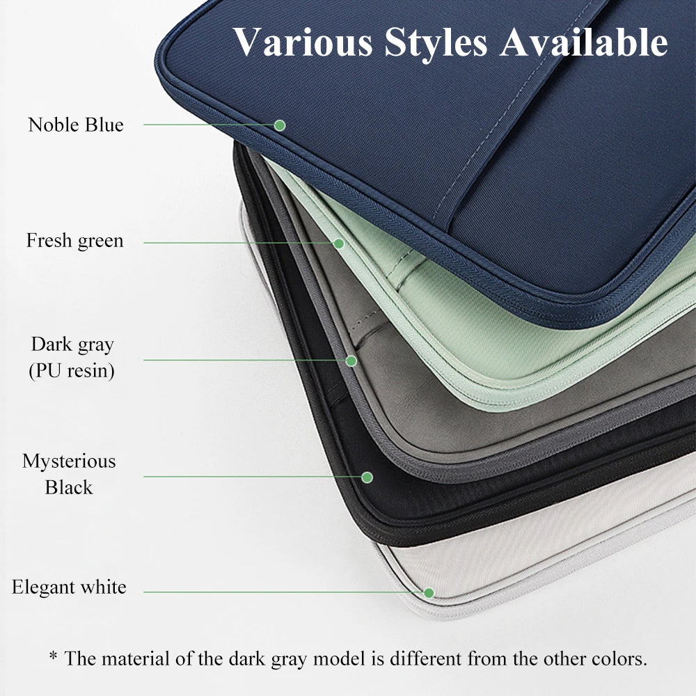 Laptop Bag for 11-13 Inch Protective Tablet Sleeve Case Padded Carrying Case Fit for iPad Macbook Xiaomi ASUS HUAWEI Lenovo