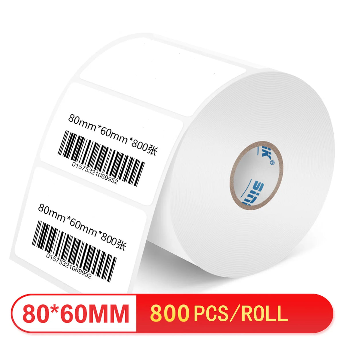 Self-adhesive Blank Thermal Labels Direct Print Supermarket Price Blank Barcode Label Direct Print Waterproof Printing Paper