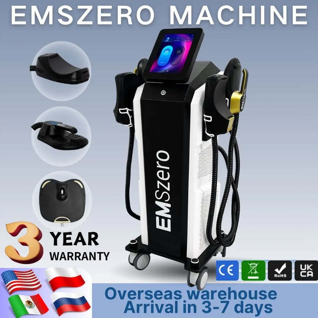 EMSZERO 6500W EMS Body Muscle Stimulator RF EMS Portable Body Sculpting Machine Slimming Weight Lose Electromagnetic