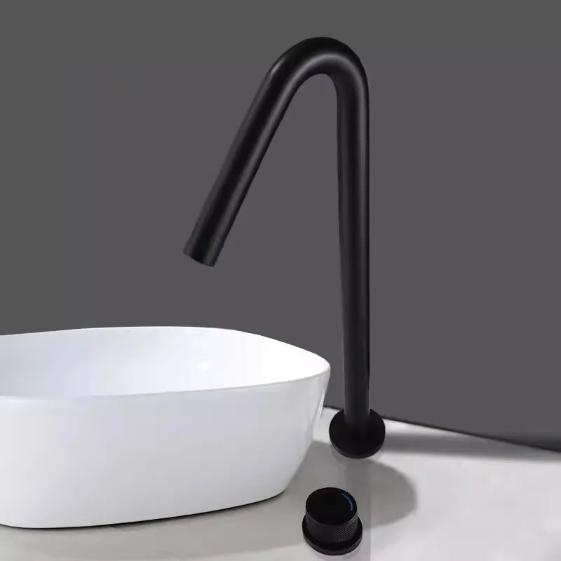 Tuqiu Bathroom Faucet Brass Widespread Brush Gold Basin Faucet Brass Sink Faucet 2 Hole Hot & Cold Wash Faucet Water Tap