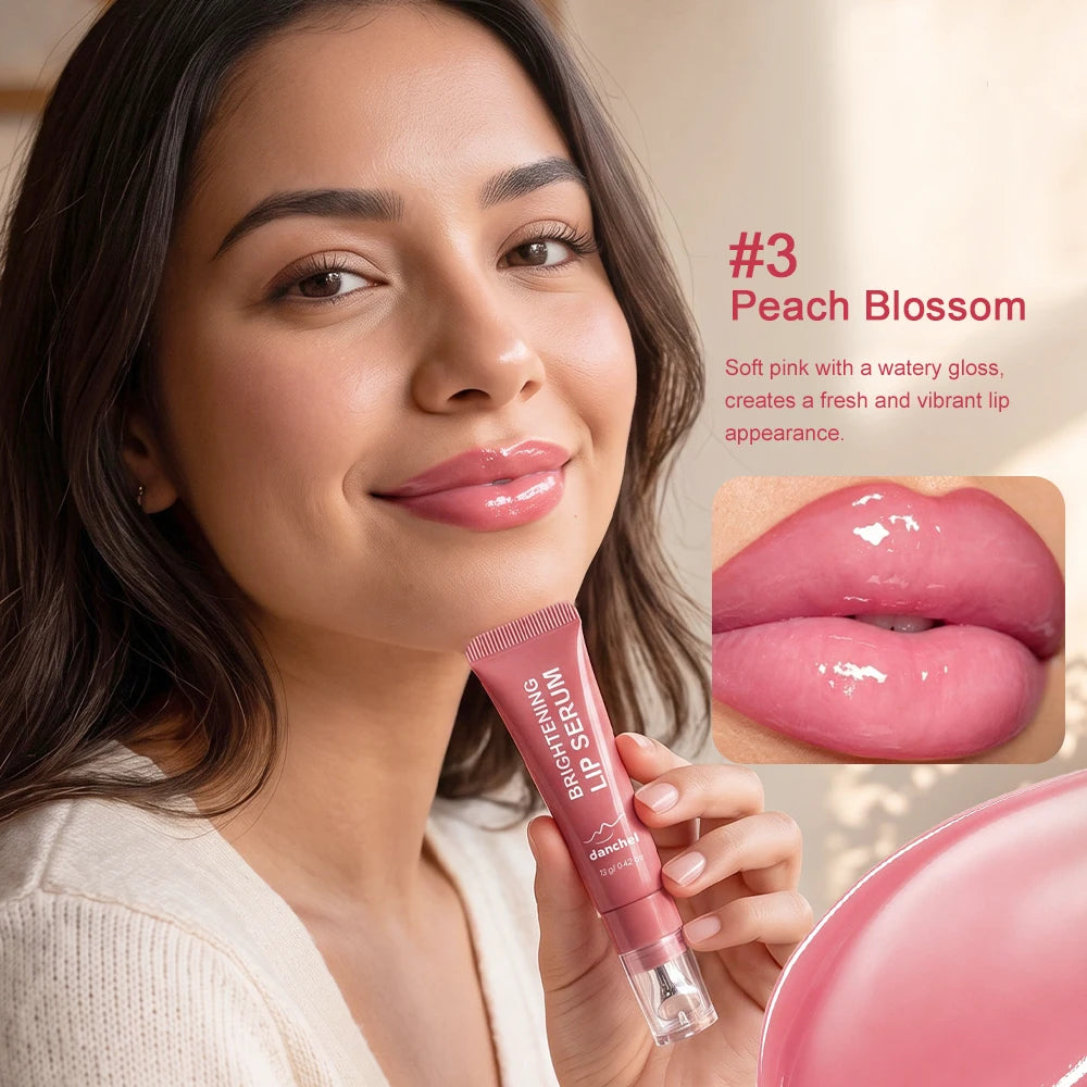 Moisturizing Lip Lotion Essence Volumizing Lip Glaze Women's Moisturizing and Moisturizing Natural Lip Gloss Hydrating Lip Gloss