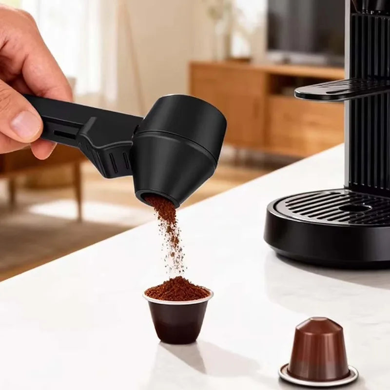 1/10pcs Sliding Leakproof Coffee Scoops Large Capacity Coffee Protein Milk Powder Measuring Spoon Portable Home Kitchen Gadgets