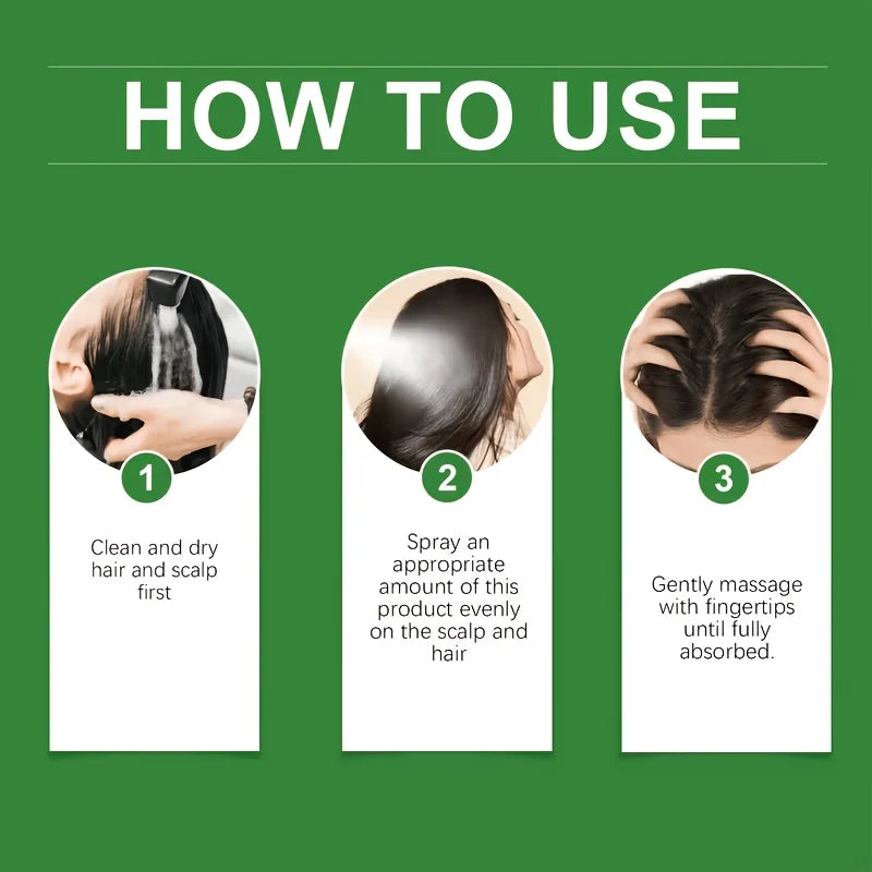 GSWP Rosemary Hair Care Spray, Lightweight and Non-Greasy, It Leaves Hair Soft and Silky, Adds Natural Volume. 100ml/200ml