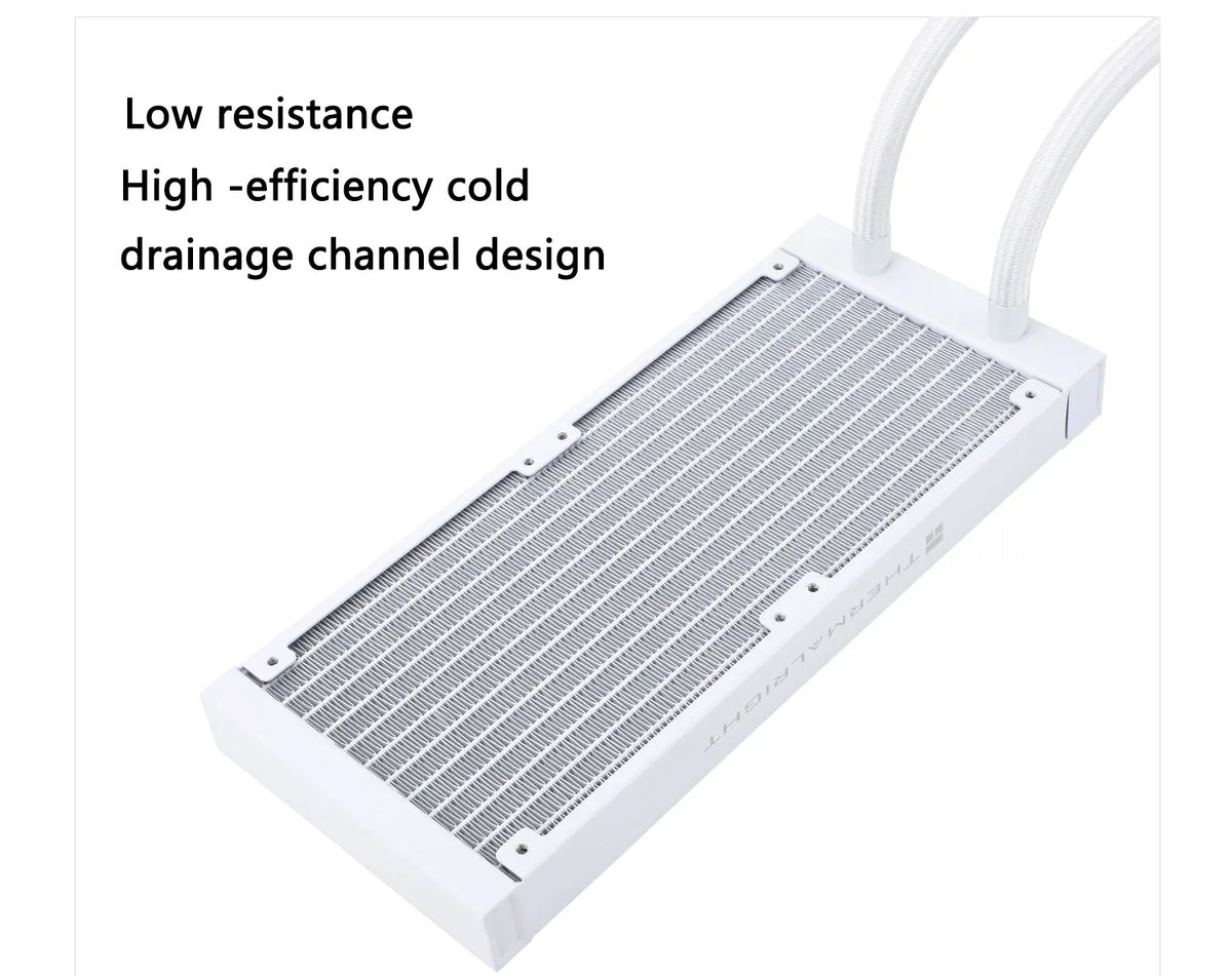 Thermalright Aqua Elite White 240 V2 All-in-one water cooling radiator Halo ARGB supports LGA1700/115X/2011/AM5/AM4