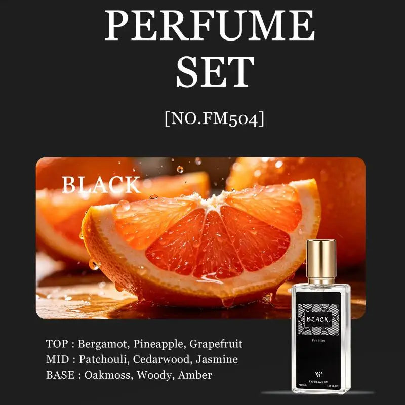 Eau De Parfum 3‑piece Perfume Set Long‑lasting Rich Fragrance Light Fresh Aroma Arabic Style Women Man Perfume For Daily Use