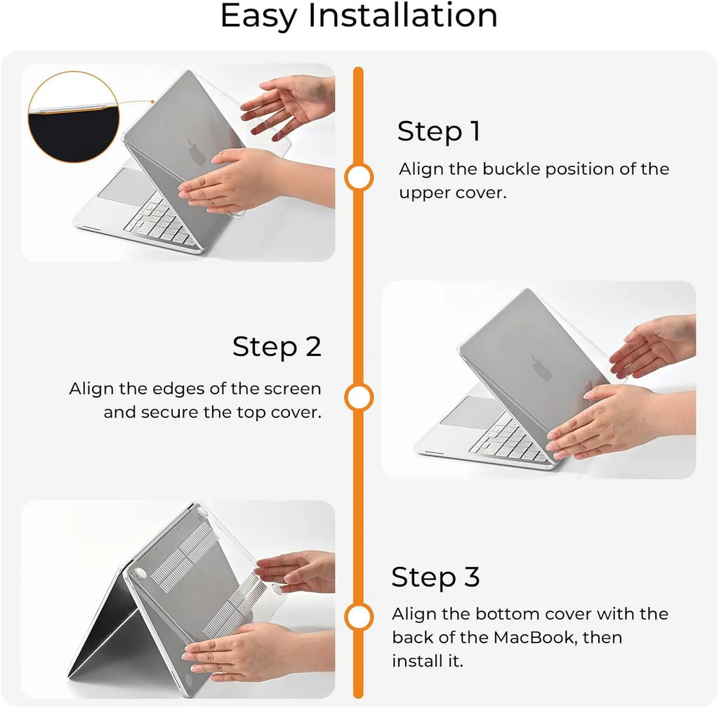 For MacBook Neo Case 2026 Model A3404 with A18 Pro Chip, Scratch Resistant Protective Hard Shell Case&Keyboard Cover&Screen Film
