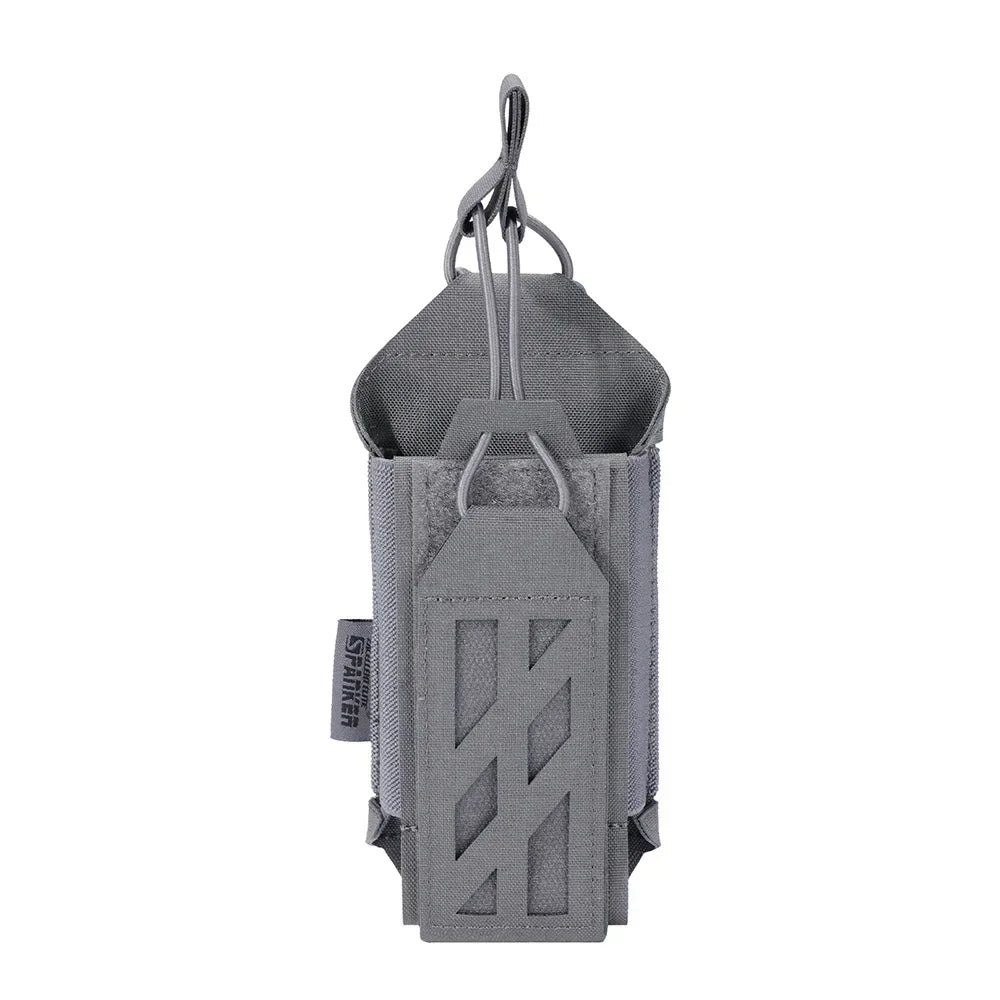 500D Tactical Walkie Talkie Pouch Nylon Molle Radio Pouch Portable Outdoor Hunting Sports Phone Holder Interphone Holster